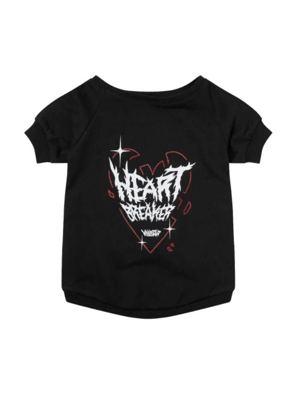 NEW KILLSTAR Dog/Cat T-shirt - Heartbreaker Black XS